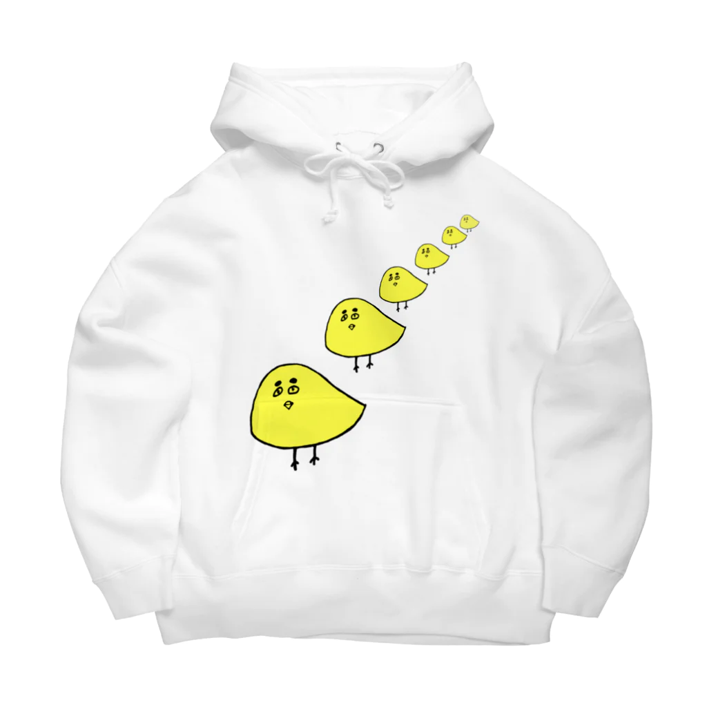 くぼたにんじんのひよこ(だんだん大きくなる) Big Hoodie