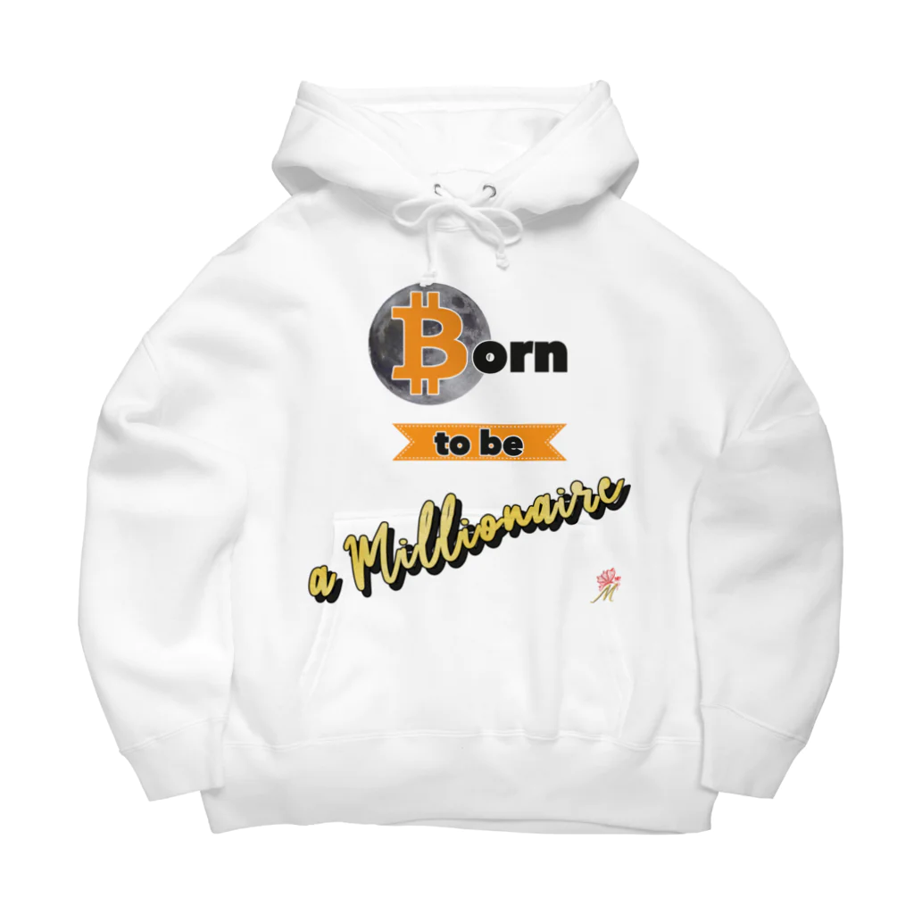 Studio Made in FranceのSMF 018 Born to be a millionaire ビッグシルエットパーカー