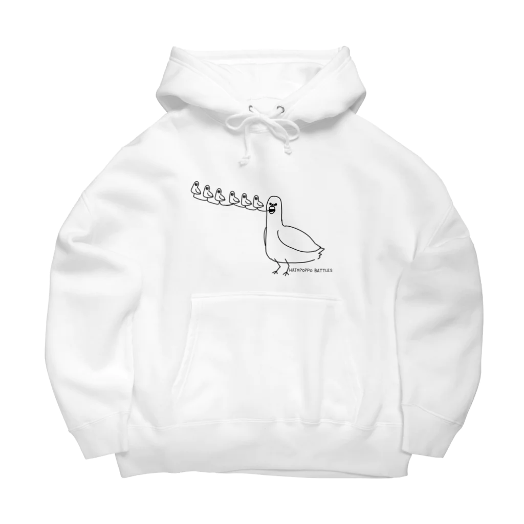 HatopoppoBattlesの鳩上人 Big Hoodie