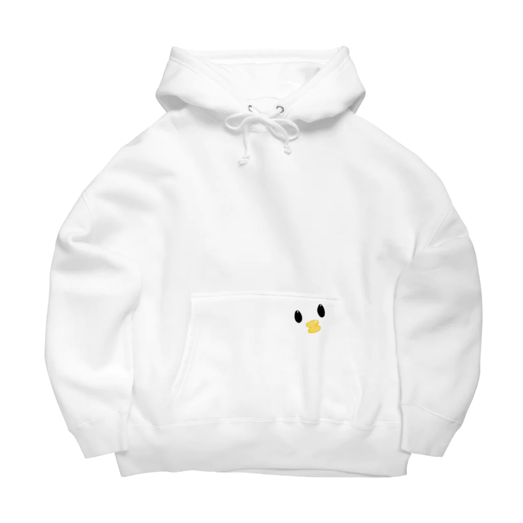 こめちの店のまめくんビッグシルエットパーカー(ポケット) Big Hoodie