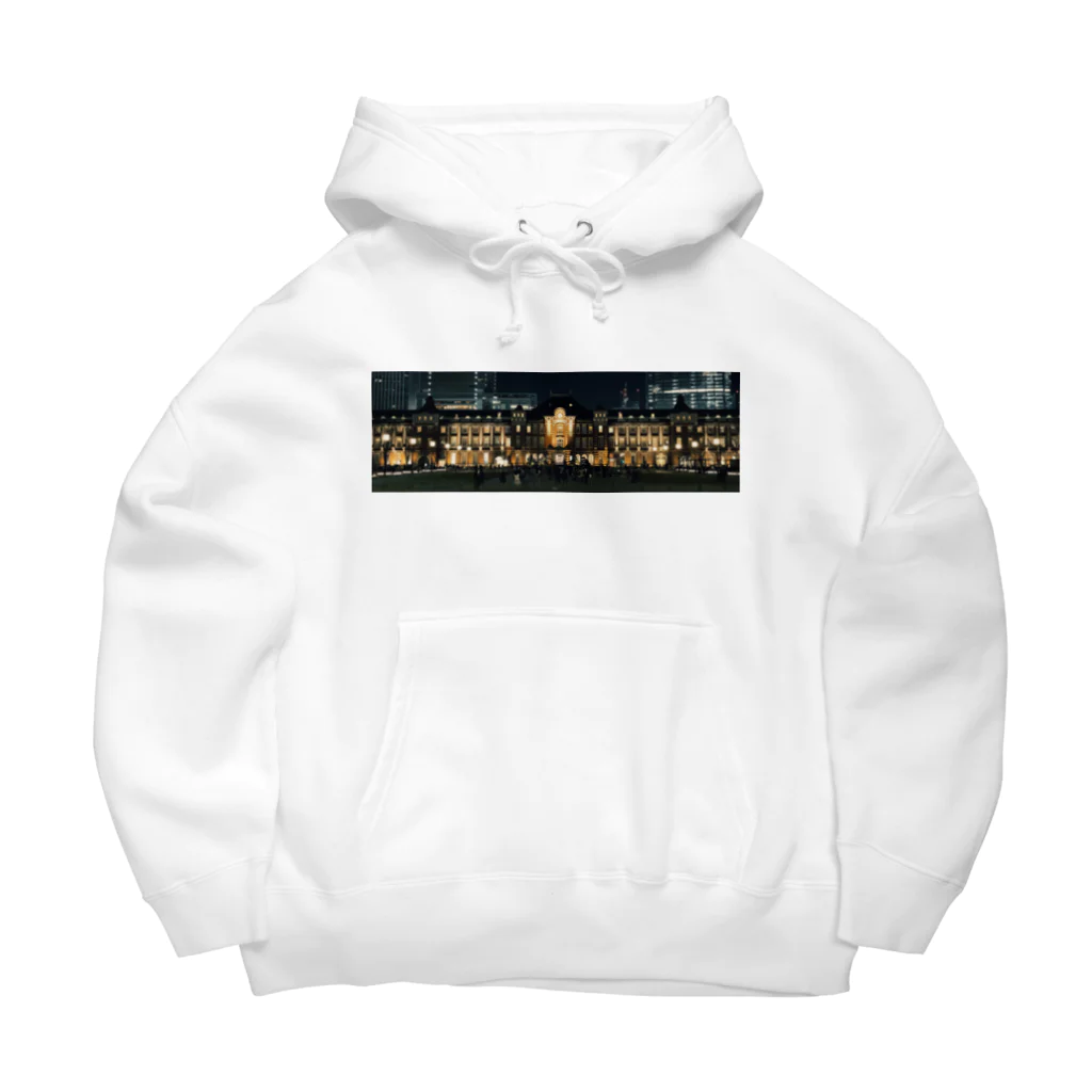 Sumaの夜の東京駅 Big Hoodie