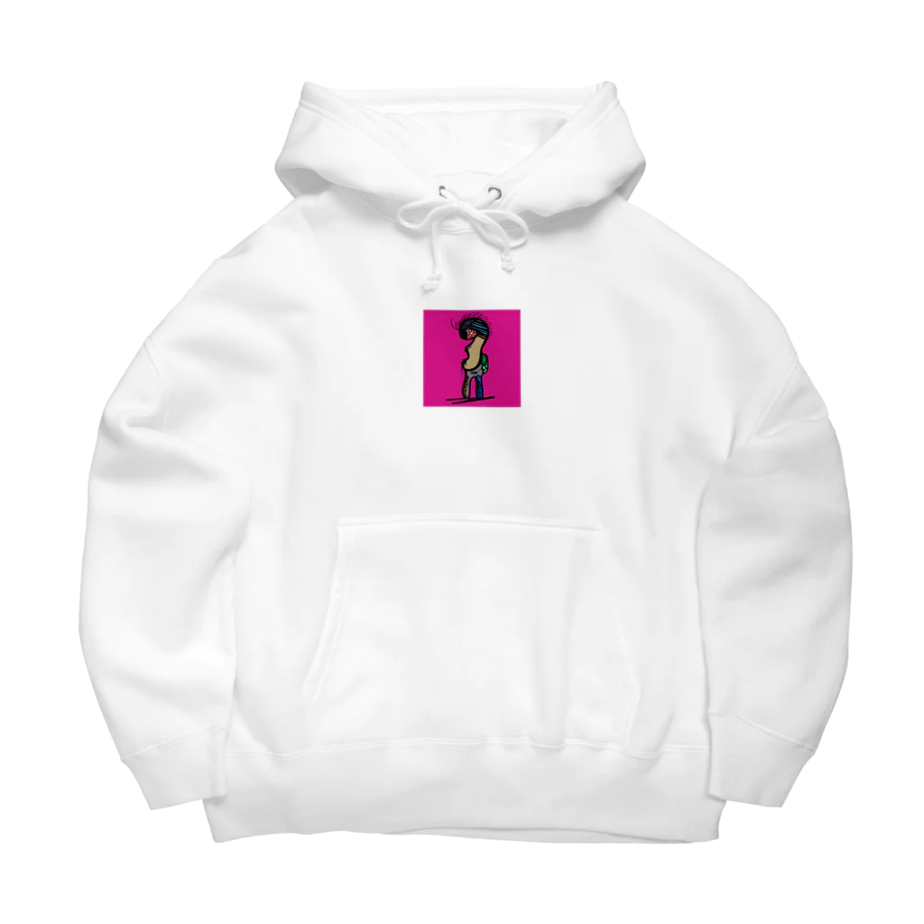 ユウユウオブジサンのハスダクリーチャー001 Big Hoodie