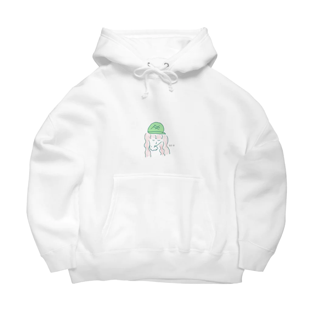 Free guys. のメロンパンが主食の女 Big Hoodie