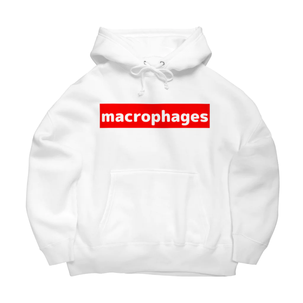 十織のお店のmacrophages ビッグシルエットパーカー