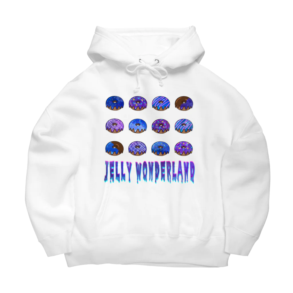 【公式】JELLY WONDERLAND【ショップ】のジェリードーナツ Big Hoodie