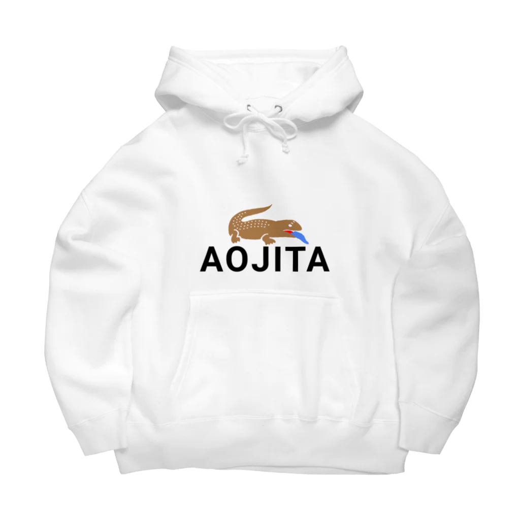 コモチシャチクトカゲのAOJITAロゴ Big Hoodie