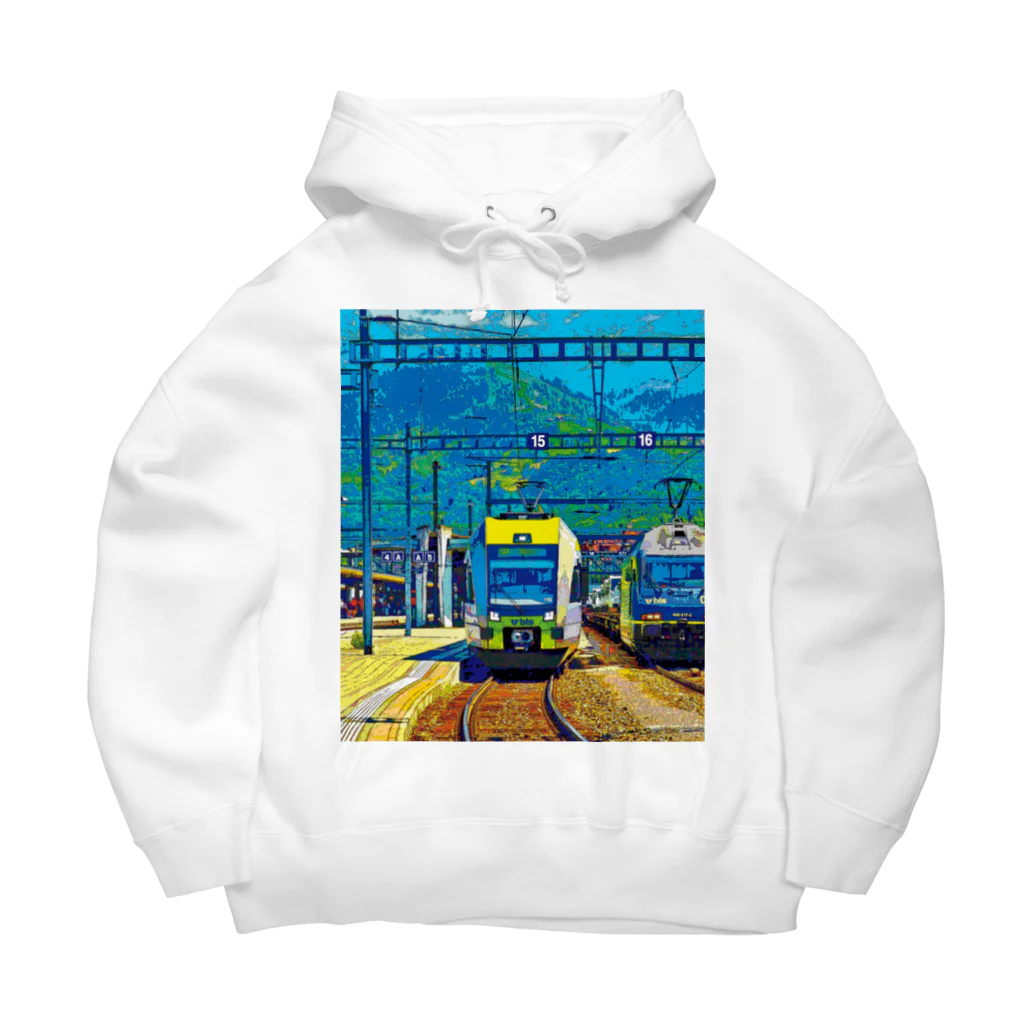 GALLERY misutawoのスイス シュピーツの駅 Big Hoodie