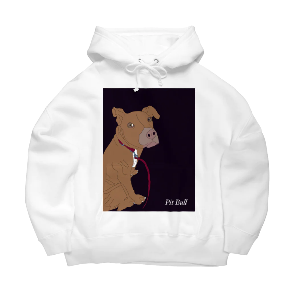 lucyのAmerican Pit Bull Terrier Big Hoodie