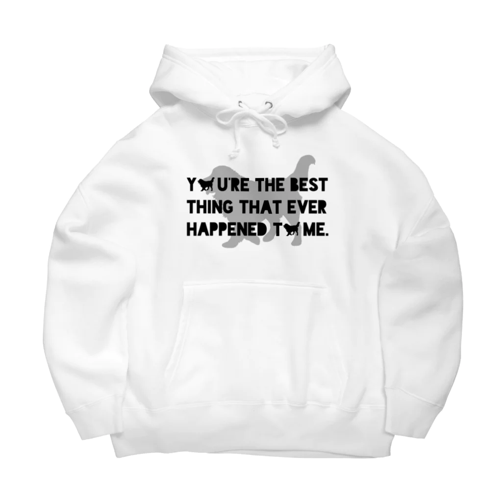 onehappinessのバーニーズ Big Hoodie