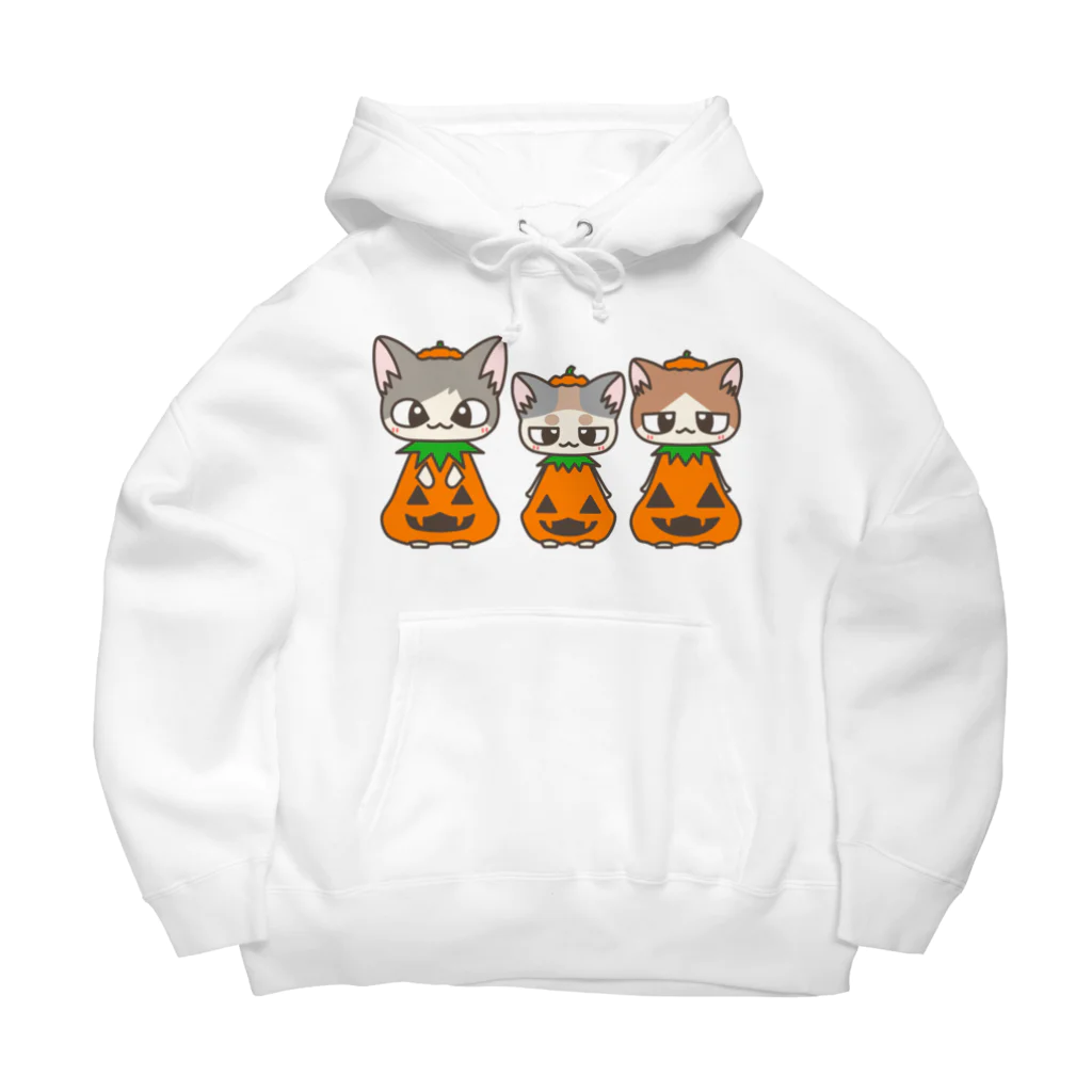 ねことおひるねのはろうぃん Big Hoodie