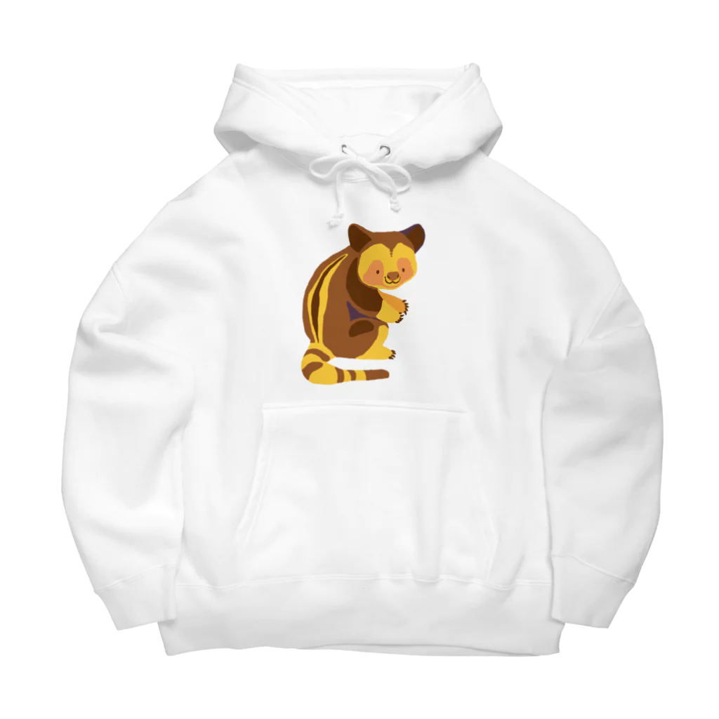 ちゃこぺん（SUZURI店）のセスジキノボリカンガルー Big Hoodie