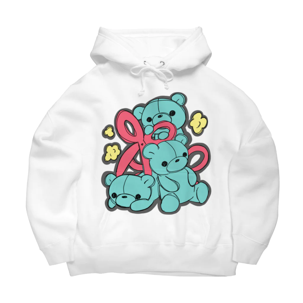 みゃい🧸🐾のはさみくみゃ３ Big Hoodie