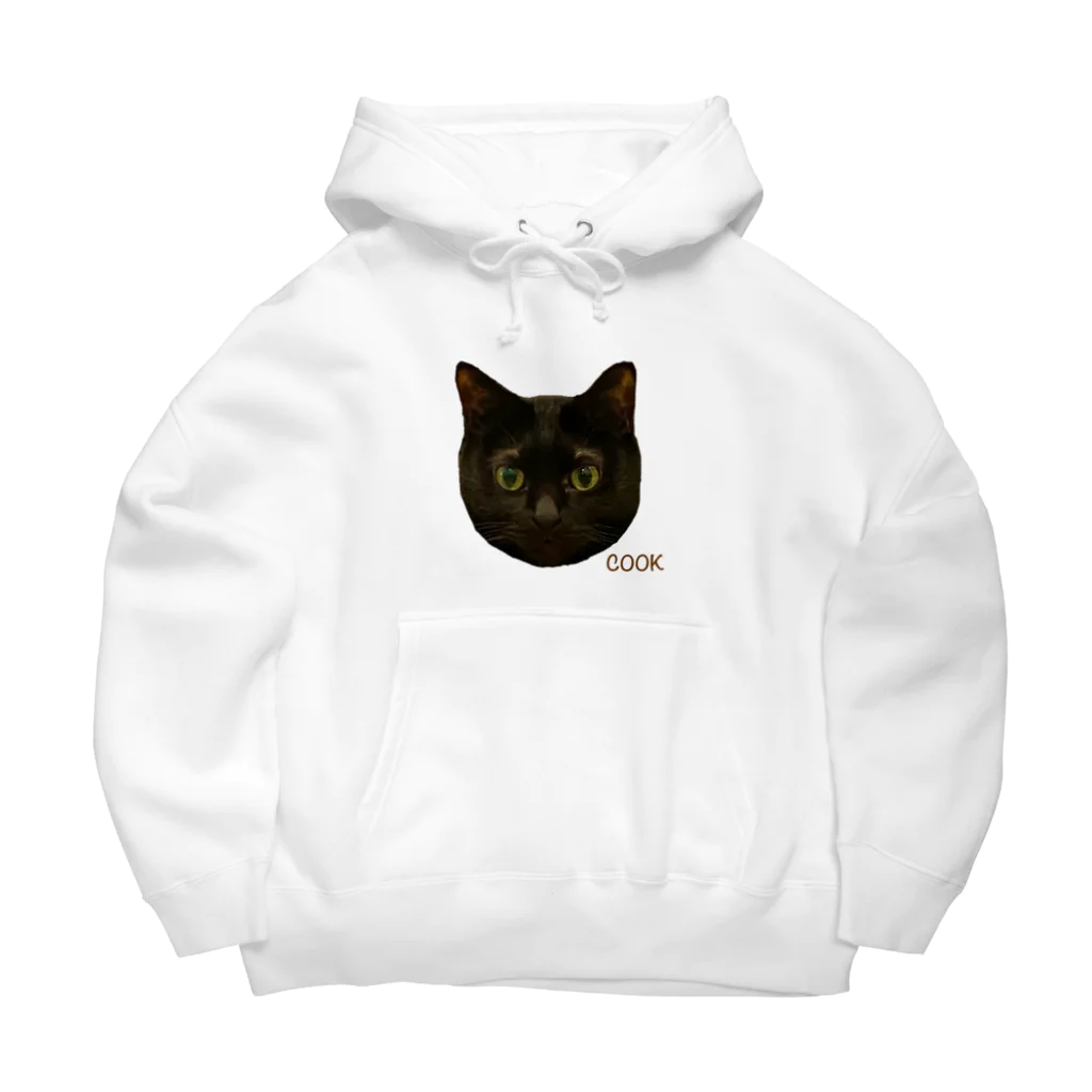 猫カフェ ぶぅたんグッズショップの絵文字ククちゃん Big Hoodie