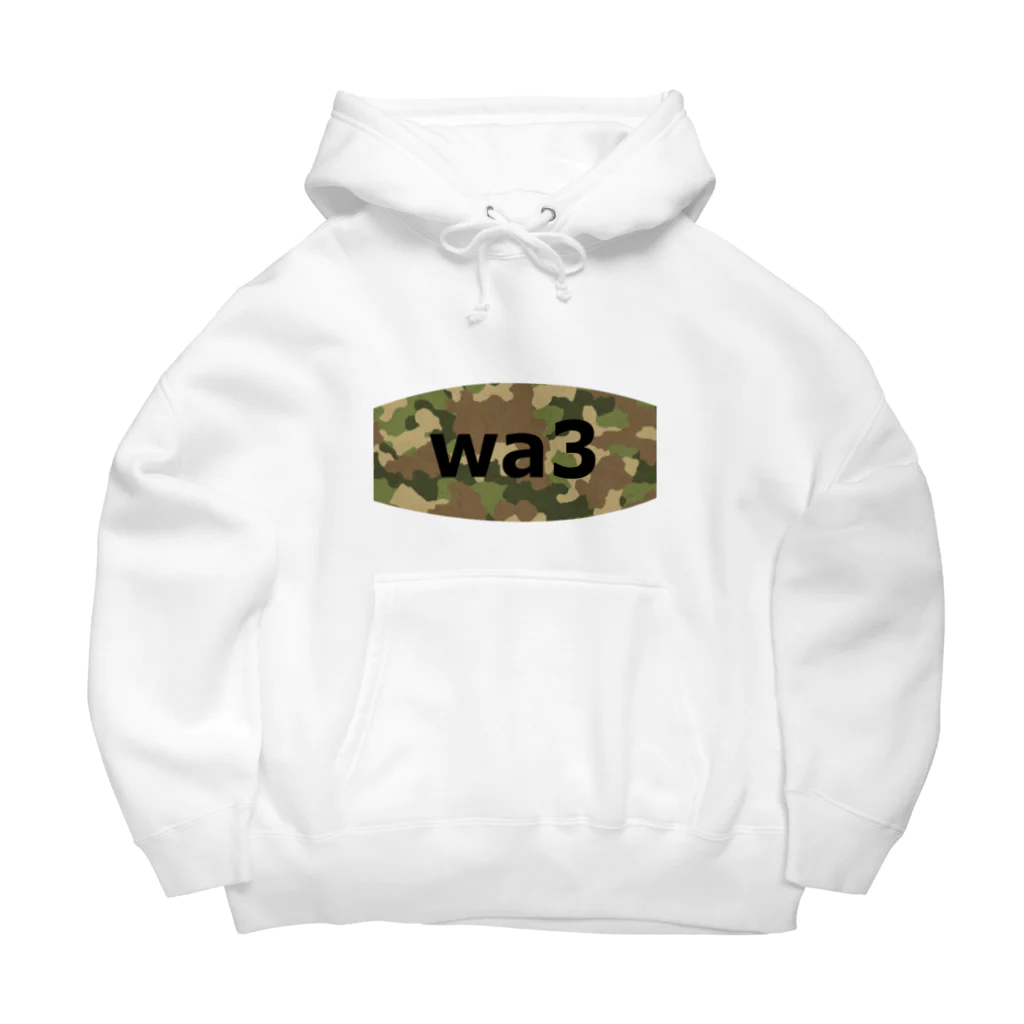 wa3のcamo+NA! ビッグシルエットパーカー