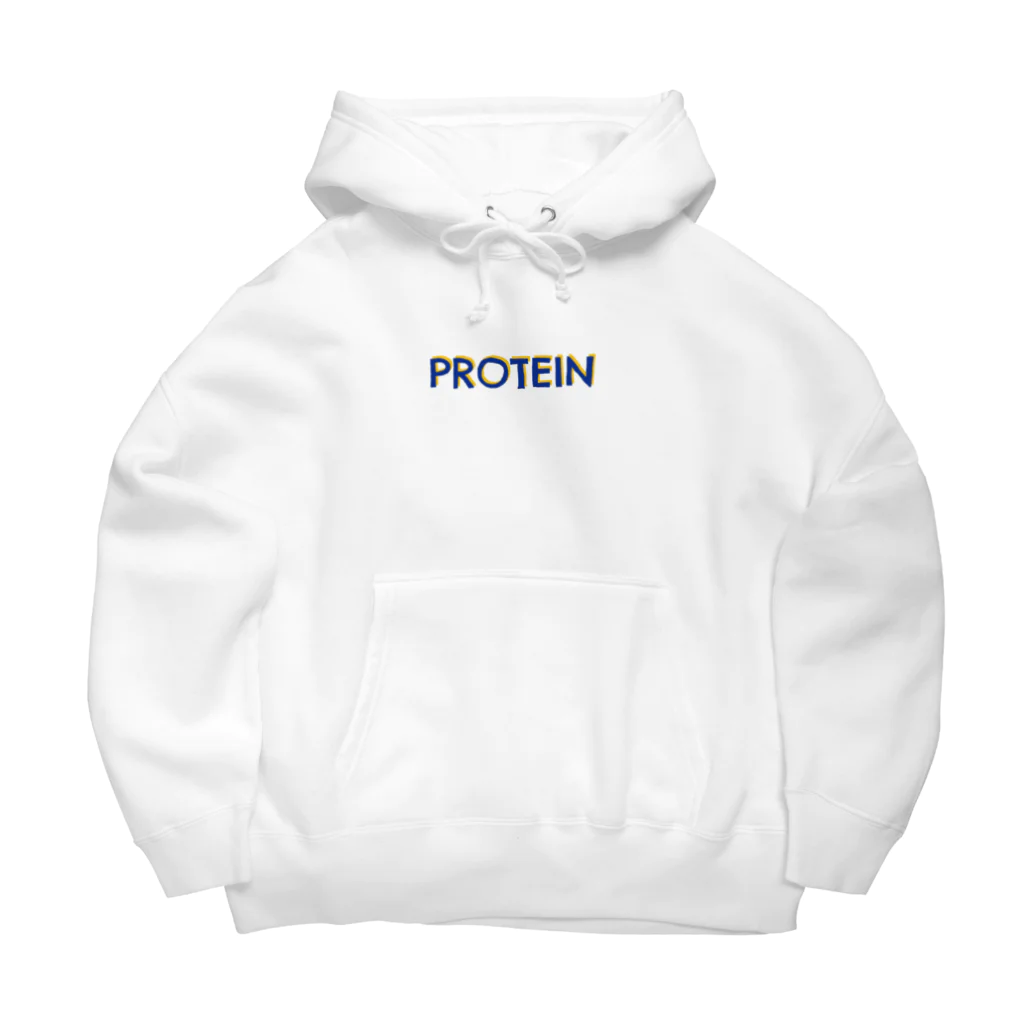 scbのナニワトモアレPROTEIN ビッグシルエットパーカー