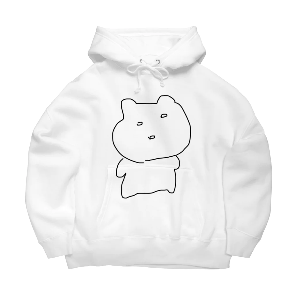 はちおちま！の虚無くまぴ Big Hoodie