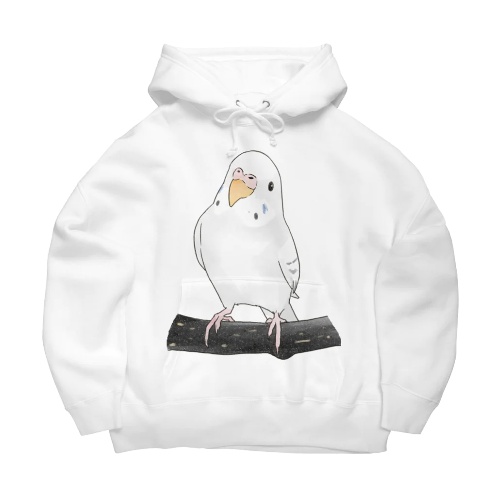 まめるりはことりのまったりセキセイインコちゃん【まめるりはことり】 Big Hoodie