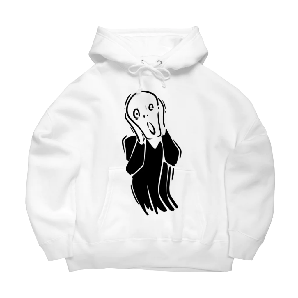 山形屋米店のムンクの叫び Big Hoodie