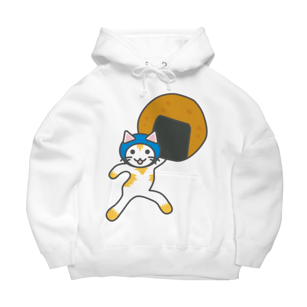 ヨープキャンが気になったのせんべいねこ Big Hoodie