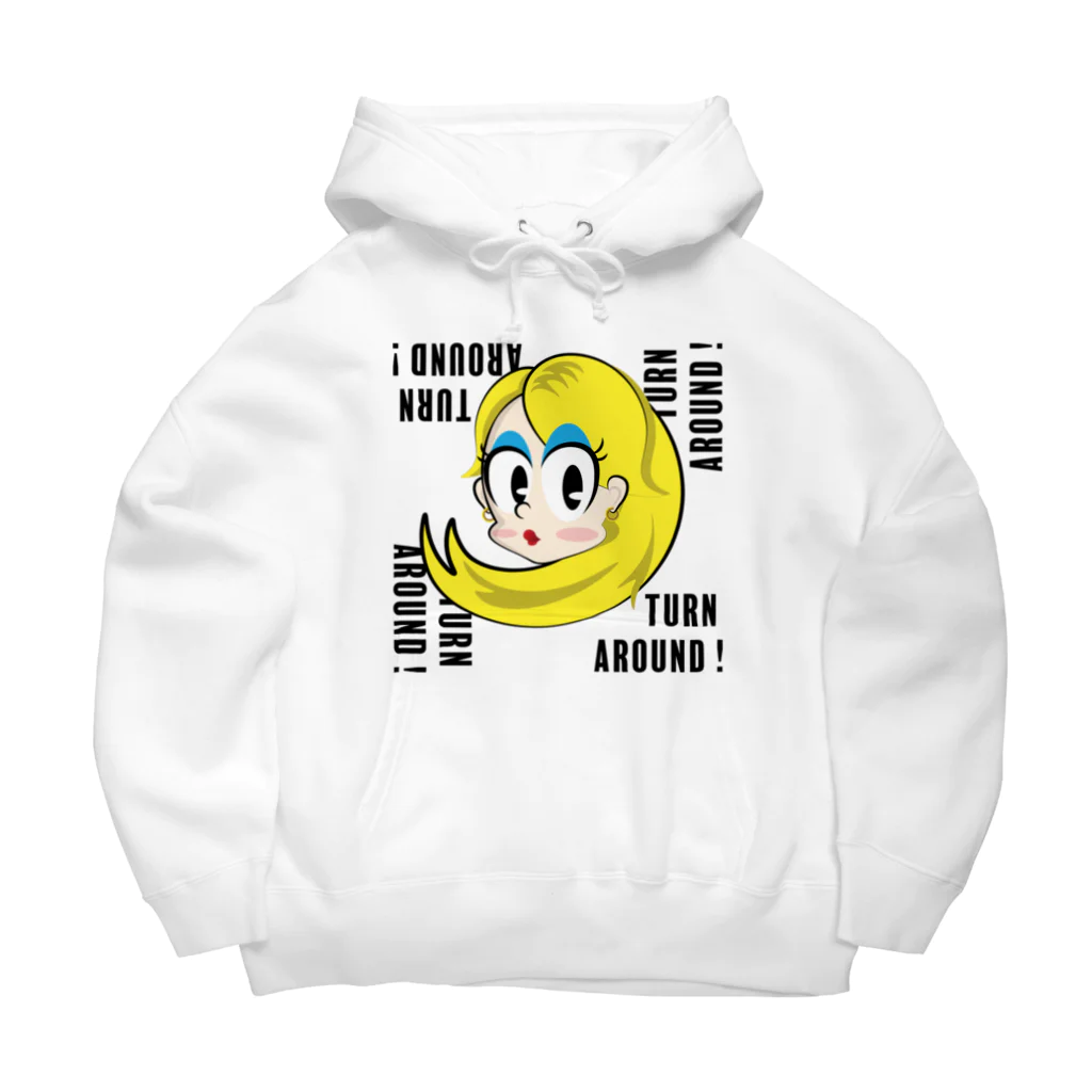 MobShopのTURN AROUND! Big Hoodie