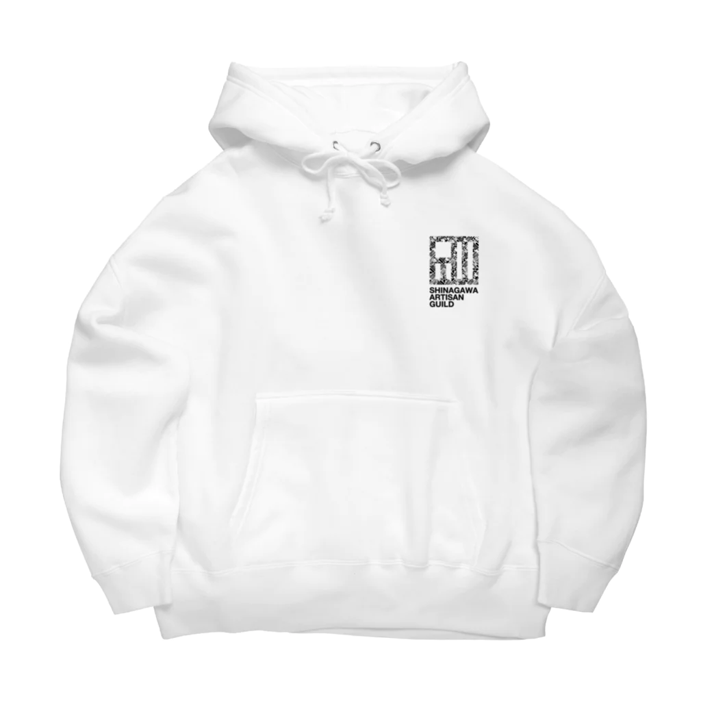 ミポーズハウスの品川職人組（黒） Big Hoodie