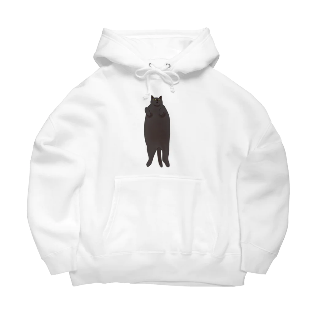 ロジローのChubby　cat (ぽっちゃり ) Big Hoodie