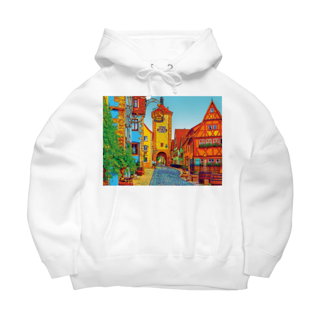 GALLERY misutawoのドイツ ローテンブルクのジーバー塔 Big Hoodie