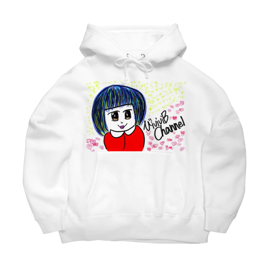 vivivi B channelのviviviBchannel(たえちゃんグッズ) Big Hoodie