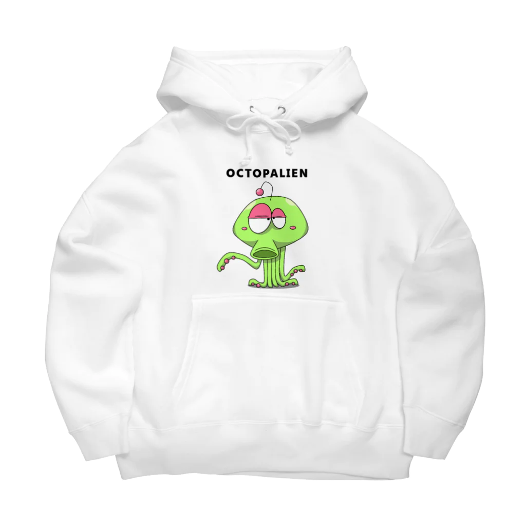 chiplizardのおとぼけタコ型宇宙人オクトパリアン Big Hoodie