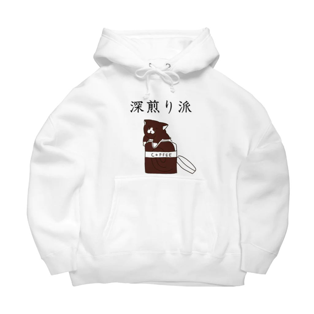 Prism coffee beanの深煎り派@靴下猫 Big Hoodie