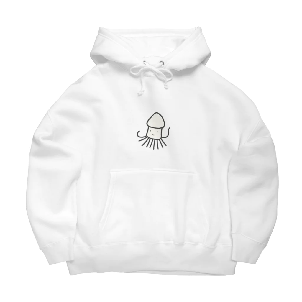 ゆるれあの「い」いか Big Hoodie