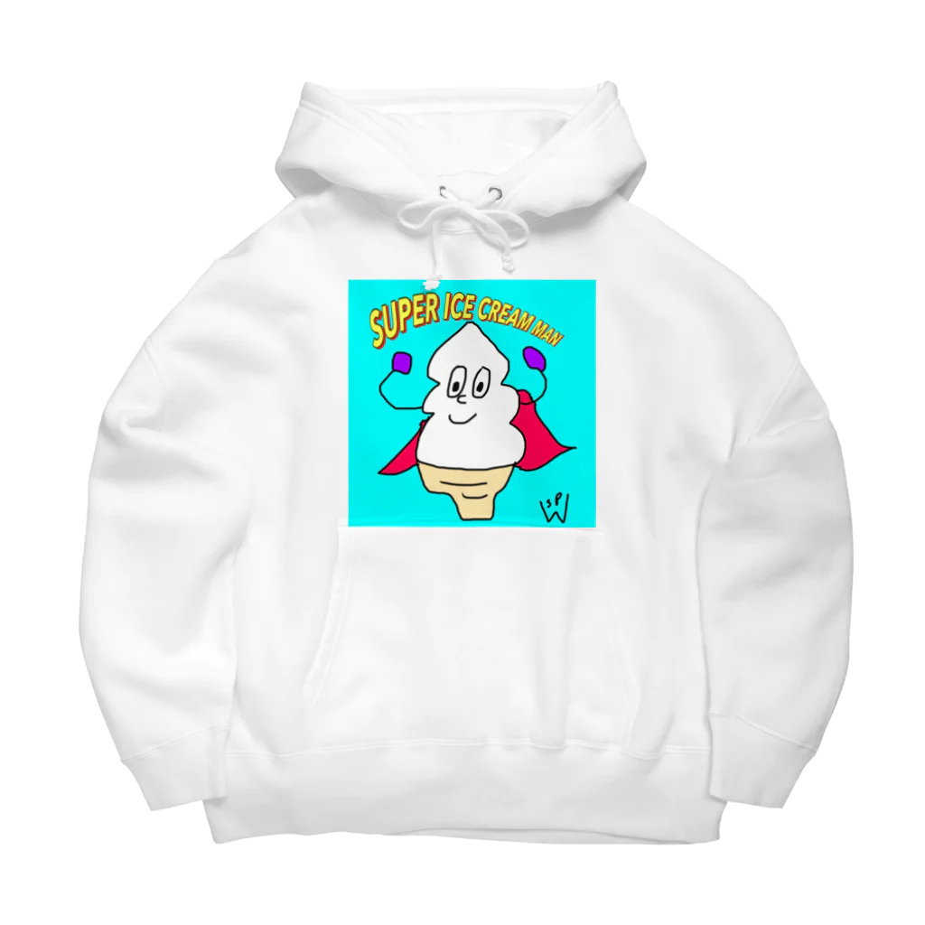 Walton’sのSUPER ICE CREAM MAN 文字入り Big Hoodie