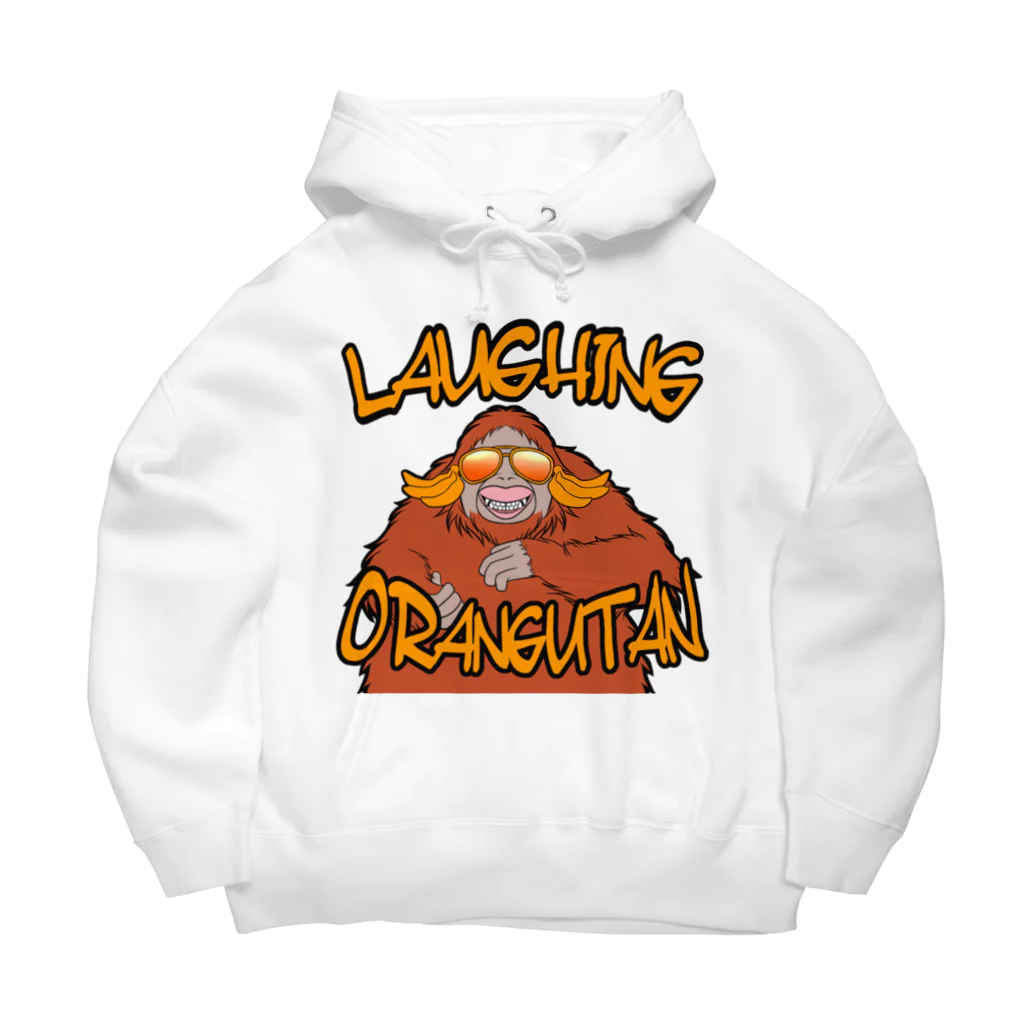 ラルゴのLAUGHING ORANGUTAN Big Hoodie