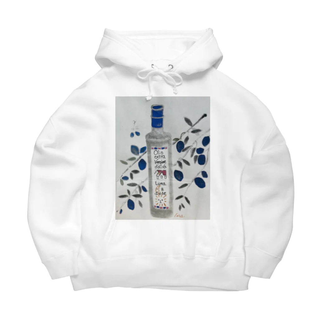 inainaibahのイタリア産オリーブオイル Big Hoodie