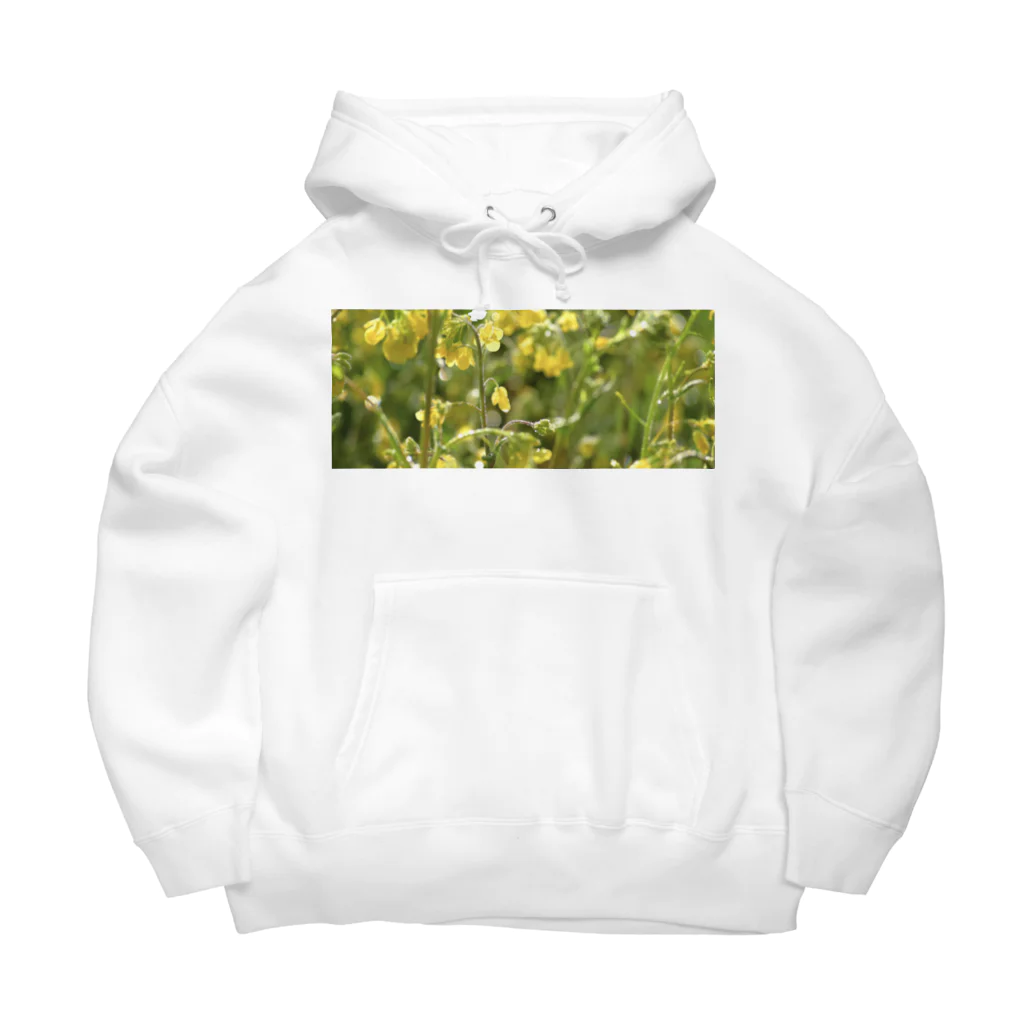 天秤座の雨上がりの菜の花 Big Hoodie