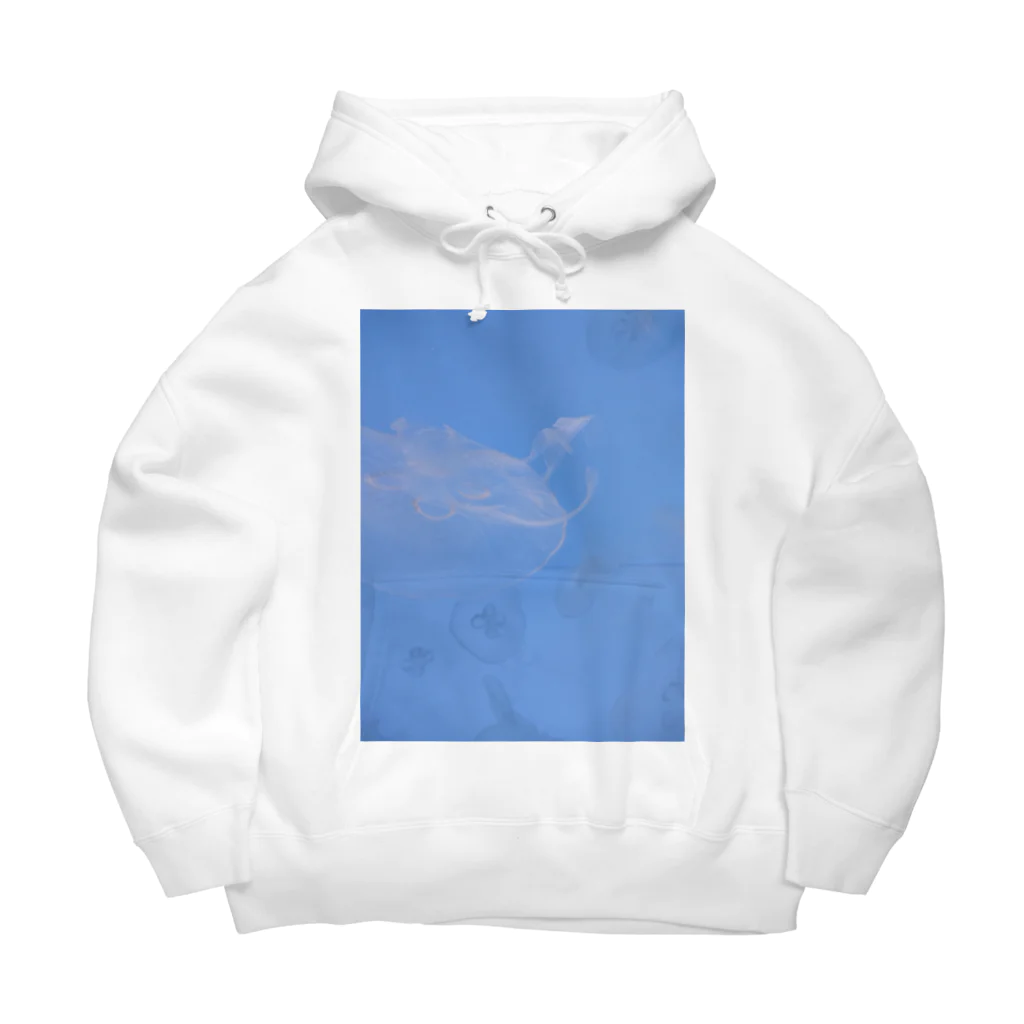 YURURIのくらげblue Big Hoodie