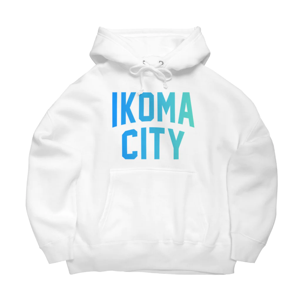 JIMOTO Wear Local Japanの生駒市 IKOMA CITY ビッグシルエットパーカー