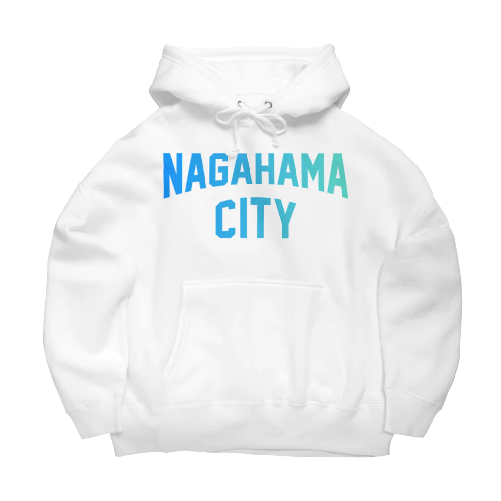 JIMOTOE Wear Local Japanの長浜市 NAGAHAMA CITY Big Hoodie