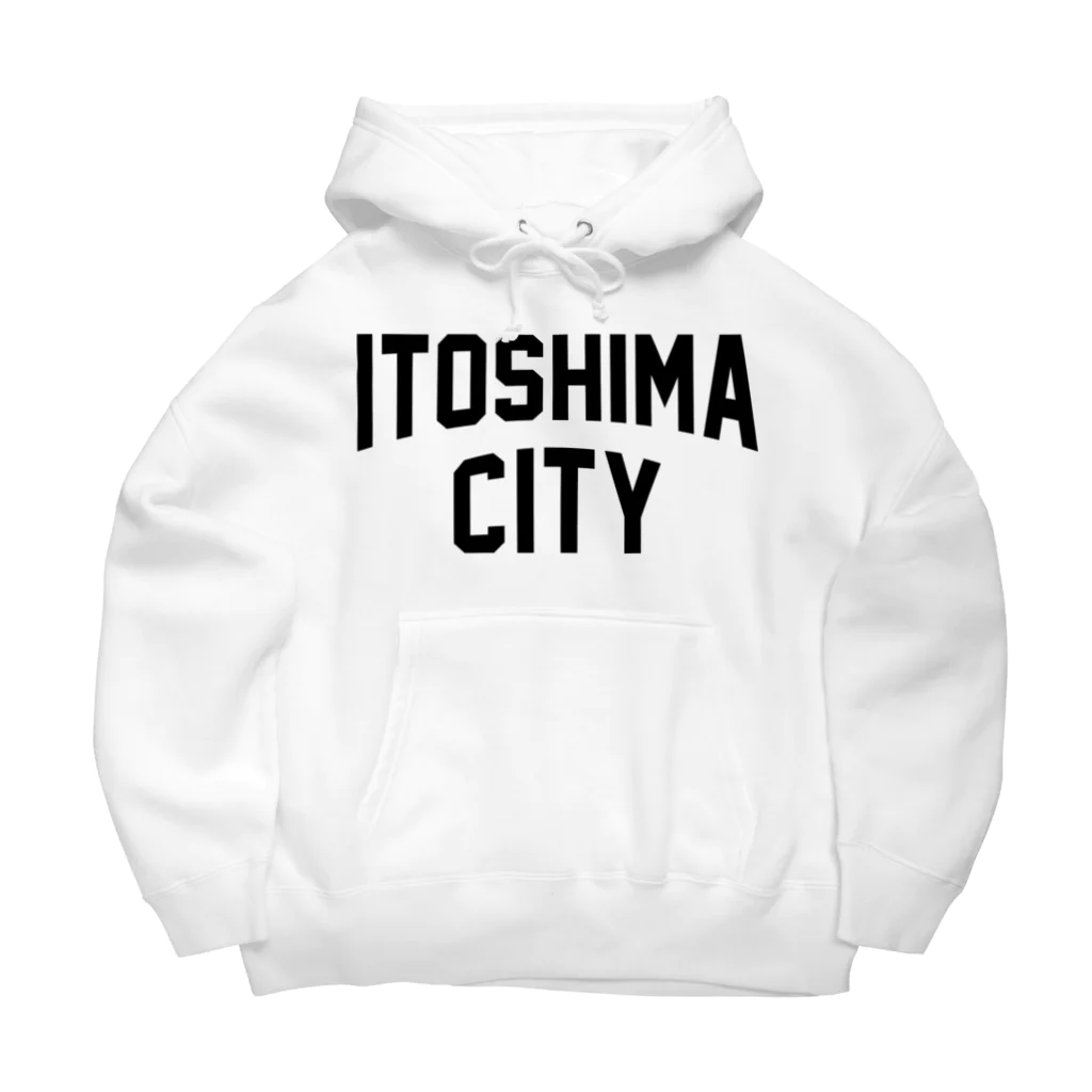 JIMOTO Wear Local Japanの糸島市 ITOSHIMA CITY ビッグシルエットパーカー