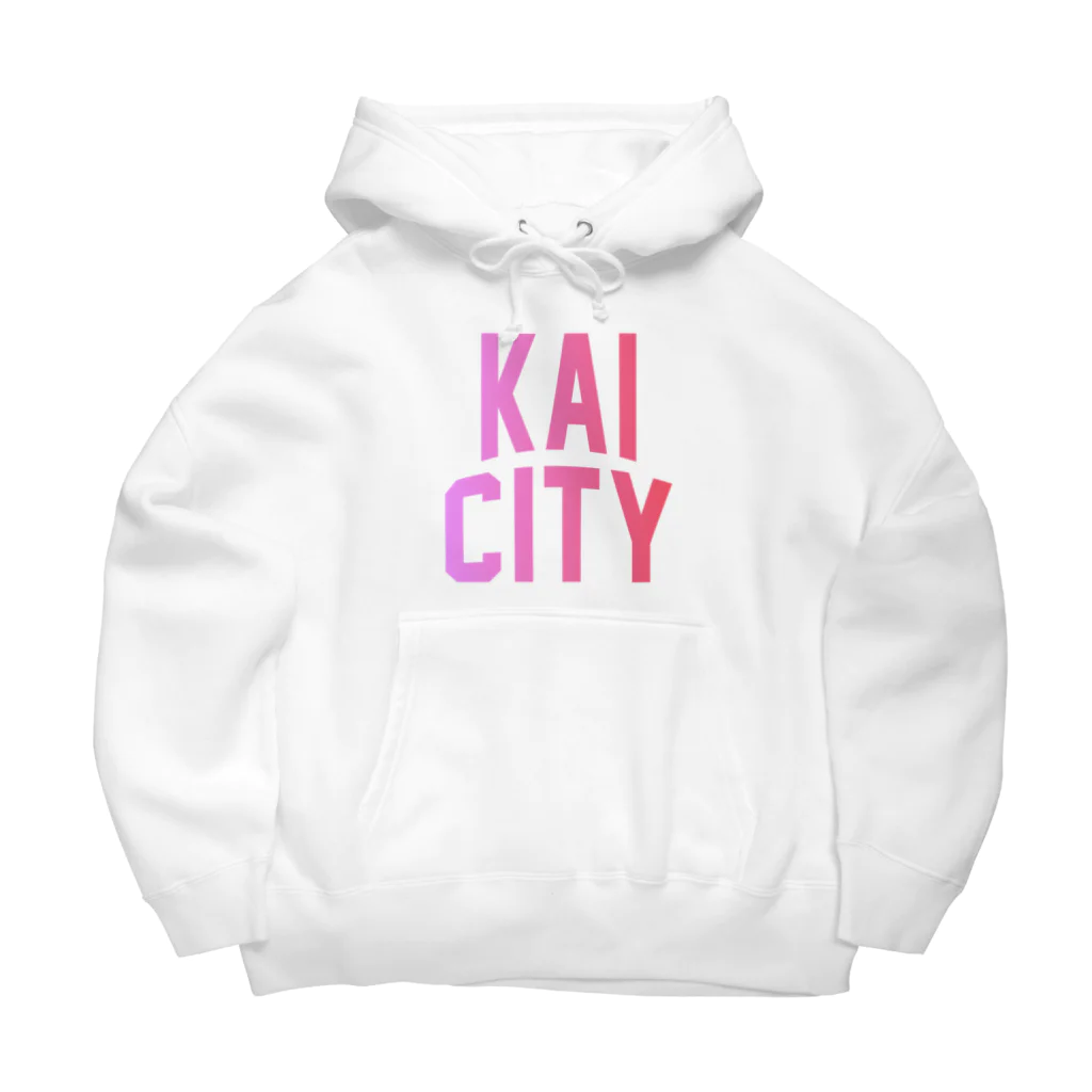 JIMOTOE Wear Local Japanの甲斐市 KAI CITY ビッグシルエットパーカー