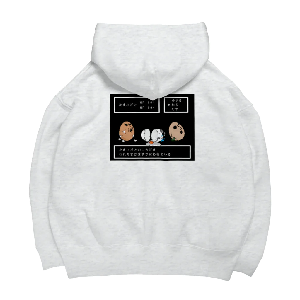 Culture Clubの[ TAMAGOBITO ] 8bit GAME OverSized FOODIE② Big Hoodie