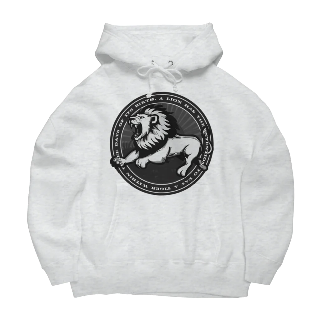 Ａ’ｚｗｏｒｋＳのLION IN A CIRCLE Big Hoodie