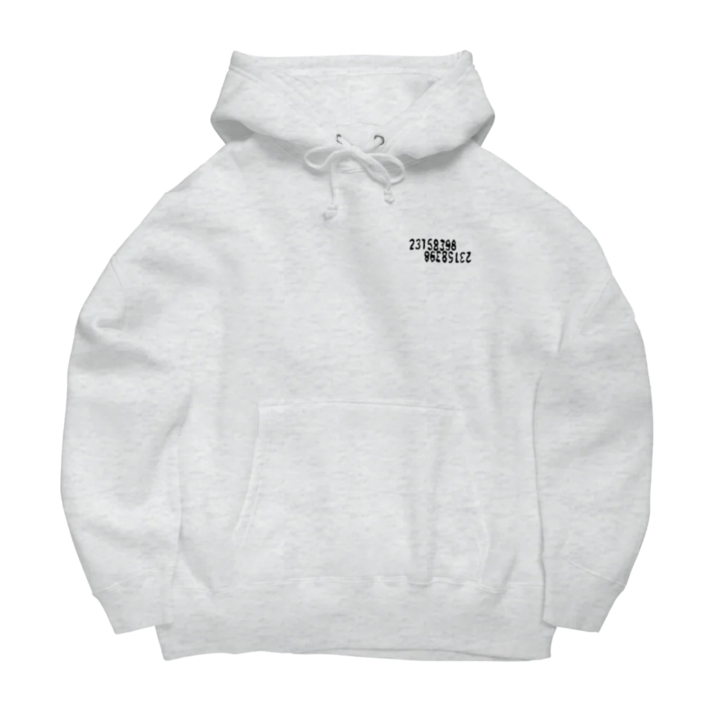 FMK-OのSHOWROOM DISC LOGO "BK" Big Hoodie