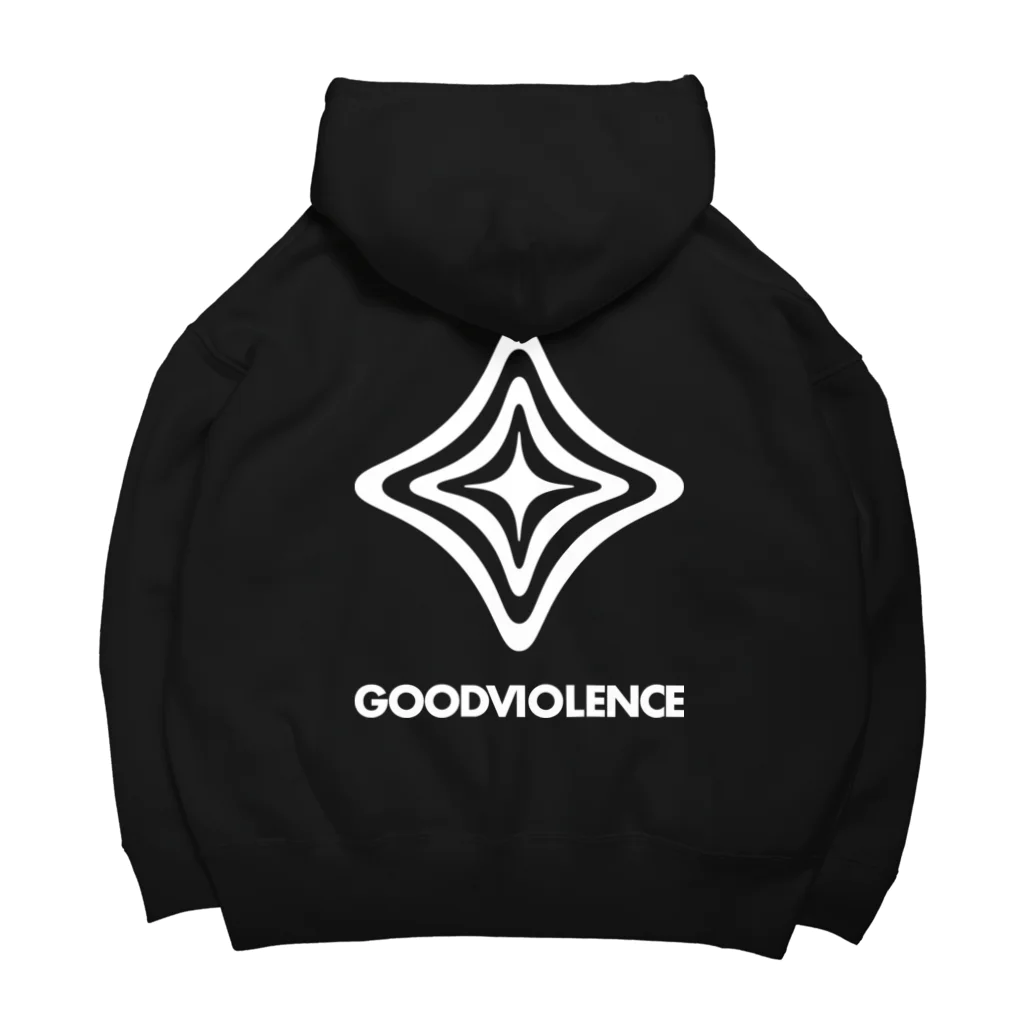 GOOD VIOLENCE STOREのビューティフルロゴ ビッグシルエットパーカー