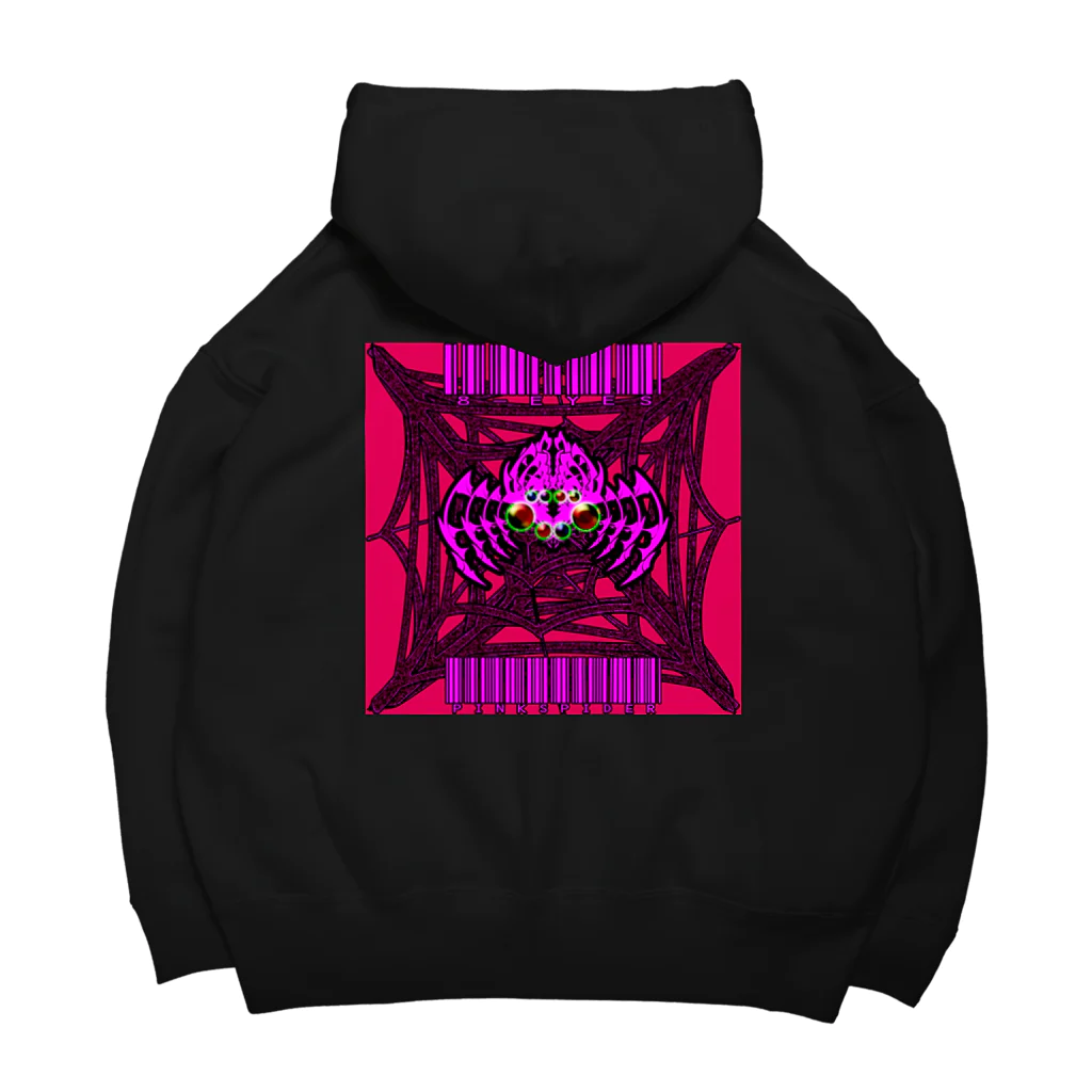 Ａ’ｚｗｏｒｋＳの8-EYES PINKSPIDER Big Hoodie