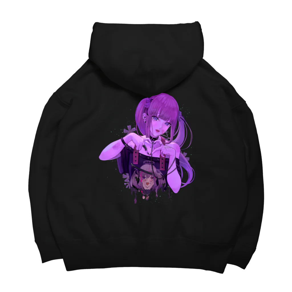 しゃけとろ軍艦のやみやみパーカー Big Hoodie