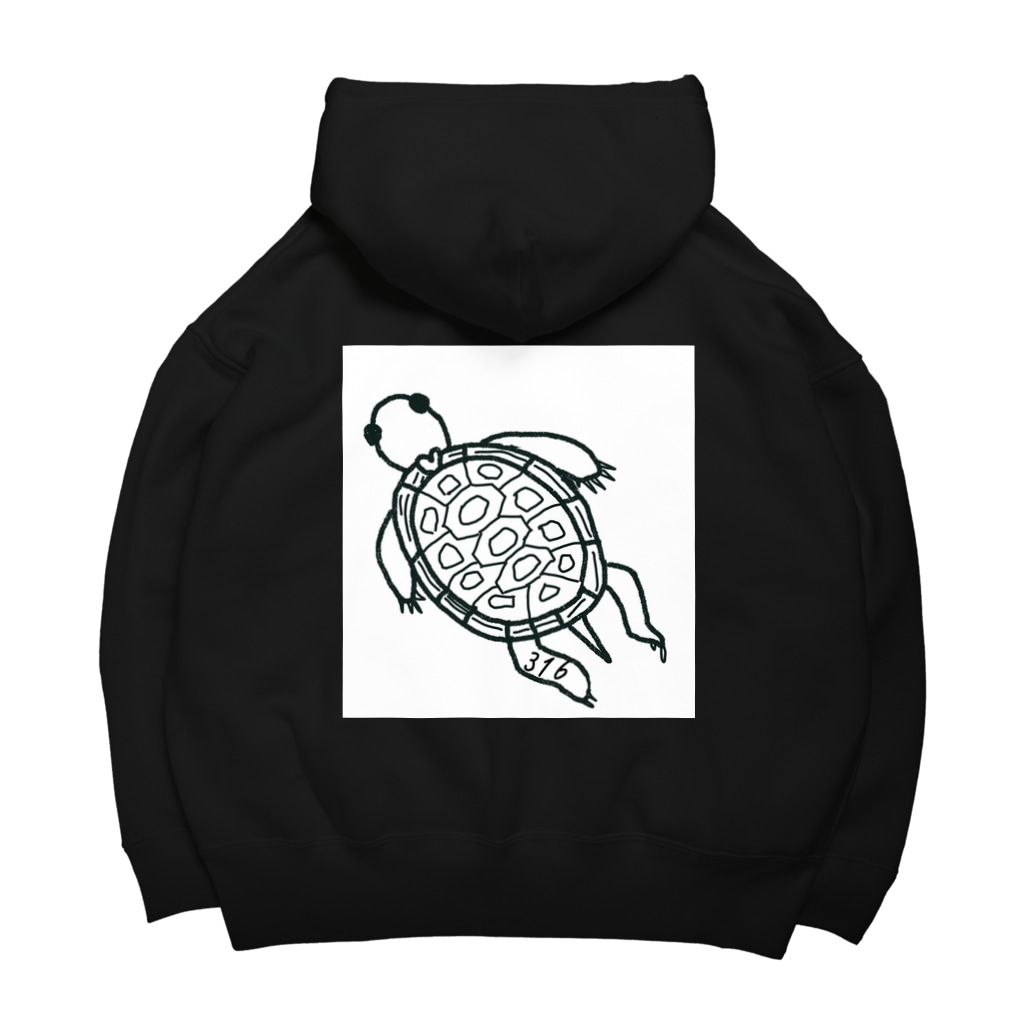 カメちゃん リラックス Big Hoodie By 316 Mihiro Karikari Mihiro Suzuri