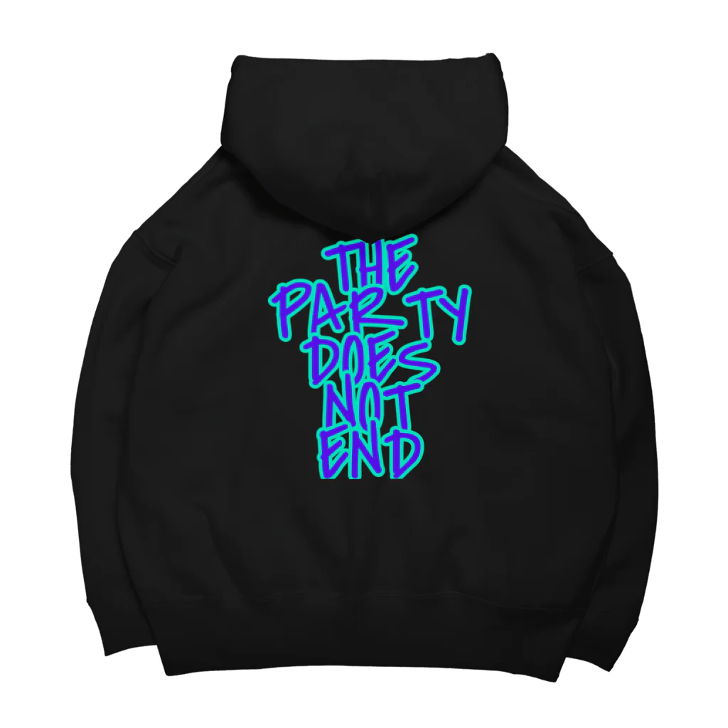 THE PARTY DOES NOT ENDのSTREET LOGO Big Hoodie