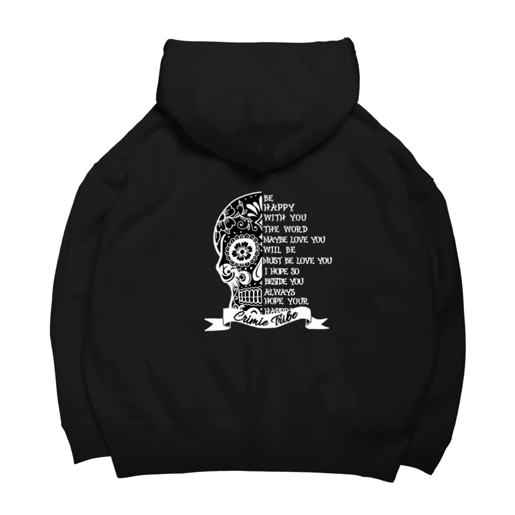 Crimie Tribe(クライミートライブ)のSkullシリーズ【Crimie Tribe】 Big Hoodie