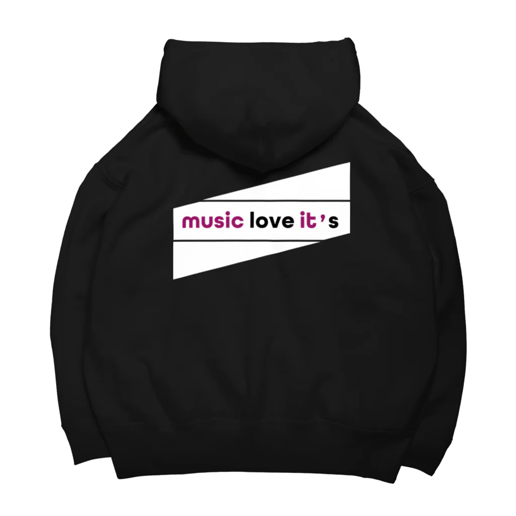 ラビッツマーケット＠音楽メディアの公式グッズのえむらび Big Hoodie